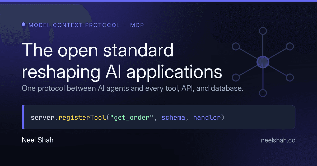 Model Context Protocol (MCP): The Standard That Is Reshaping AI Applications cover image